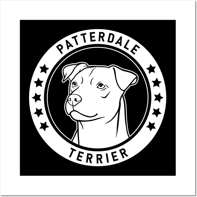 Patterdale Terrier Fan Gift Wall Art by millersye